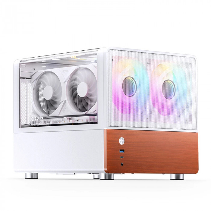 Case Jonsbo V12 White (M-ATX/ITX)