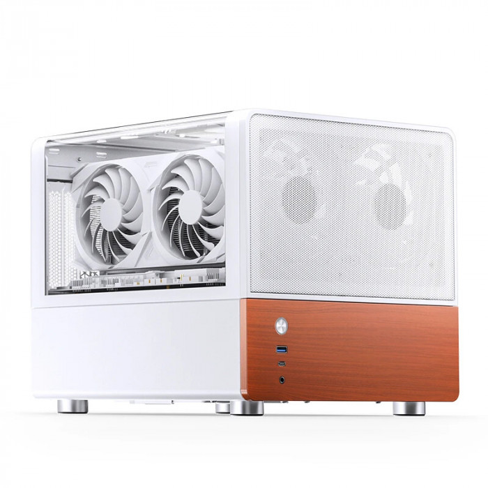 Case Jonsbo V12 White (M-ATX/ITX)