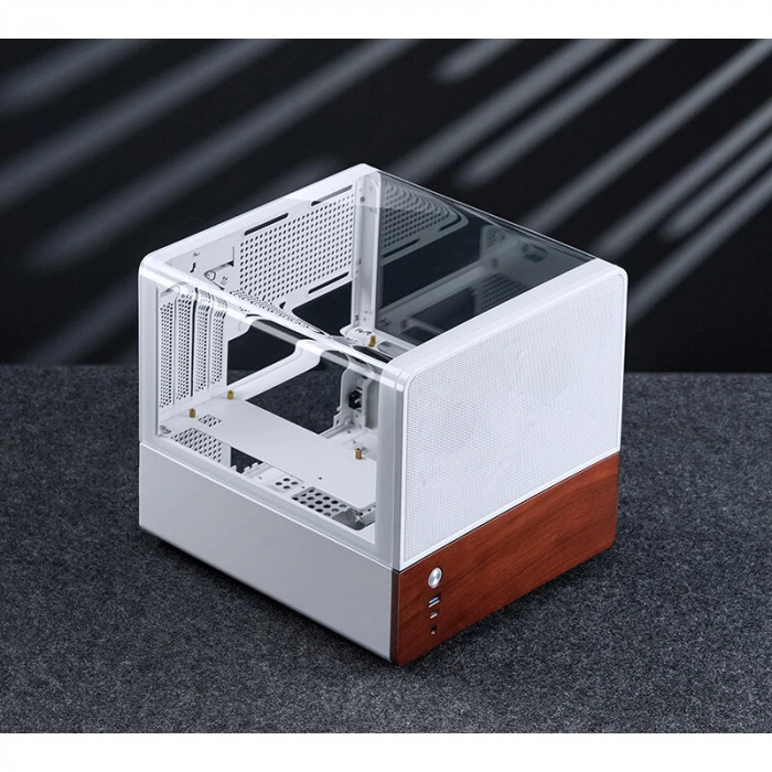 Case Jonsbo V12 White (M-ATX/ITX)