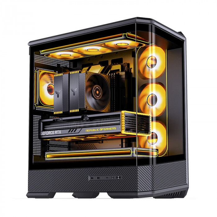 Case Jonsbo D400 Black (Mini-ITX/M-ATX/ATX)