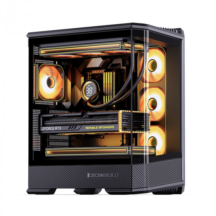 Case Jonsbo D400 Black (Mini-ITX/M-ATX/ATX)
