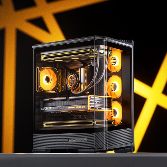 Case Jonsbo D400 Black (Mini-ITX/M-ATX/ATX)