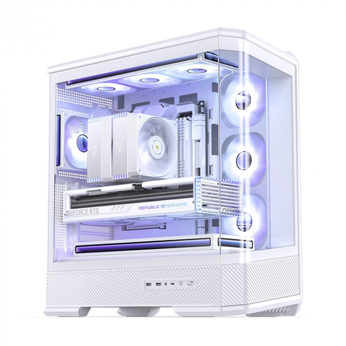 Case Jonsbo D400 White (Mini-ITX/M-ATX/ATX)