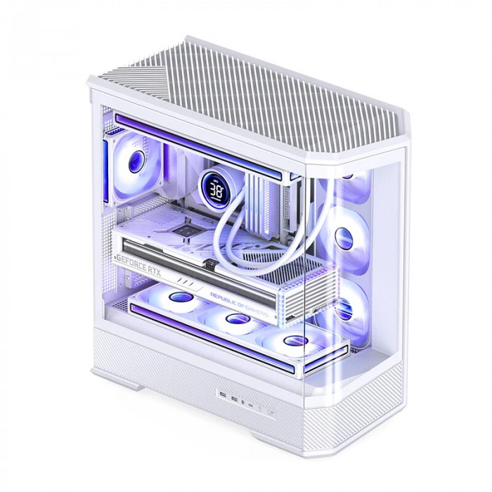Case Jonsbo D400 White (Mini-ITX/M-ATX/ATX)