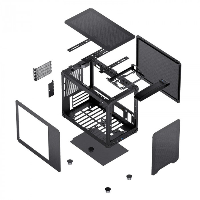 Case Jonsbo C6 MAX Black (MINI-ITX/MICRO-ATX)