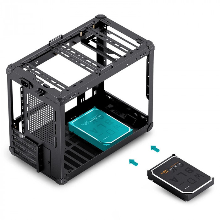 Case Jonsbo C6 MAX Black (MINI-ITX/MICRO-ATX)