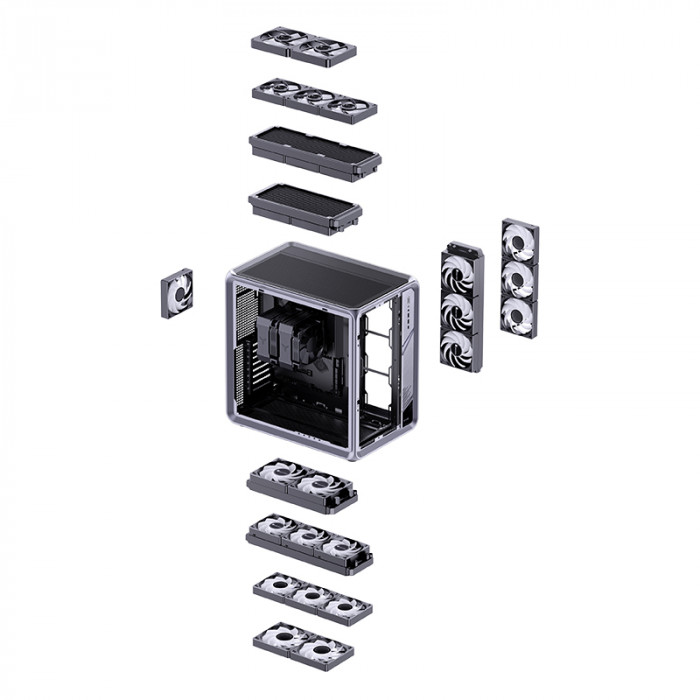 Case Jonsbo BO400 Black (MINI-ITX/MICRO-ATX/ATX)