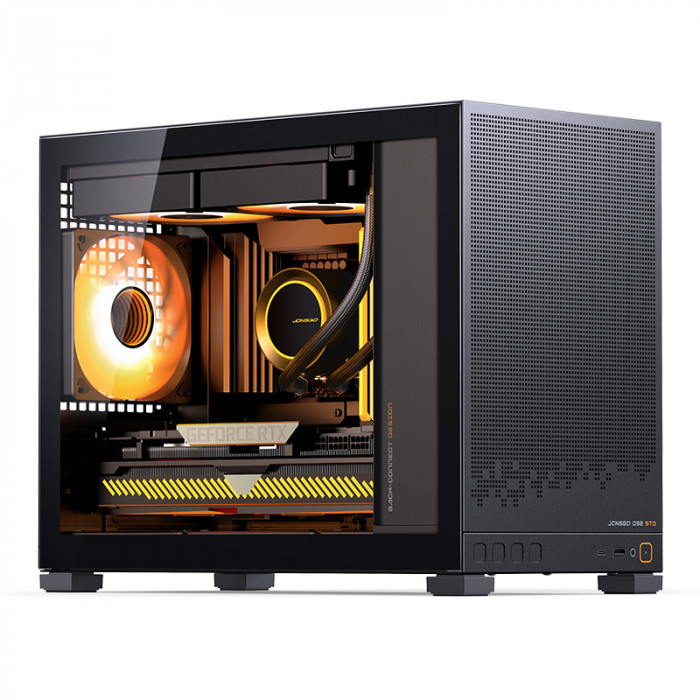 Case Jonsbo D32 Black (ITX/M-ATX)
