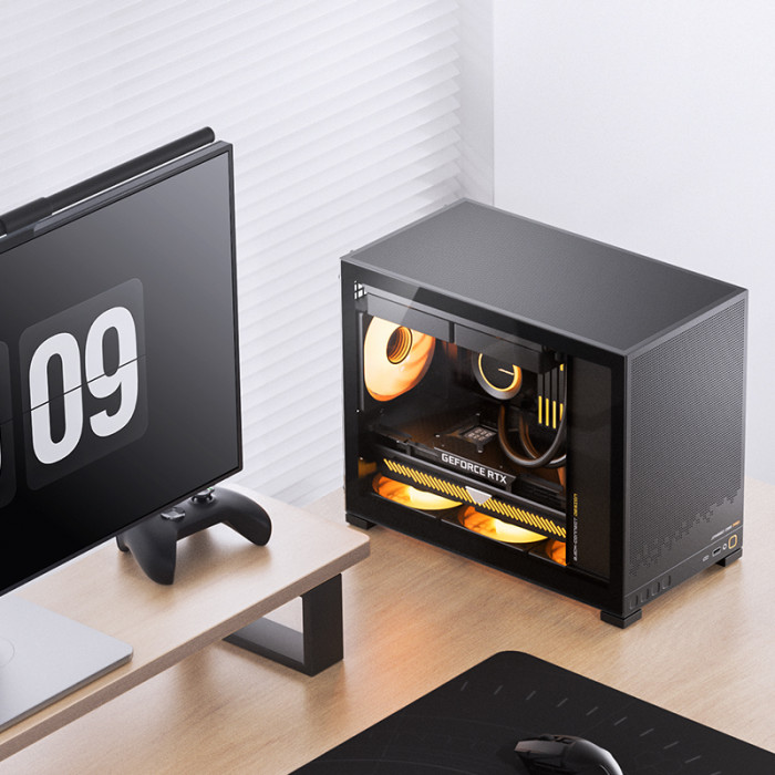 Case Jonsbo D32 Black (ITX/M-ATX)