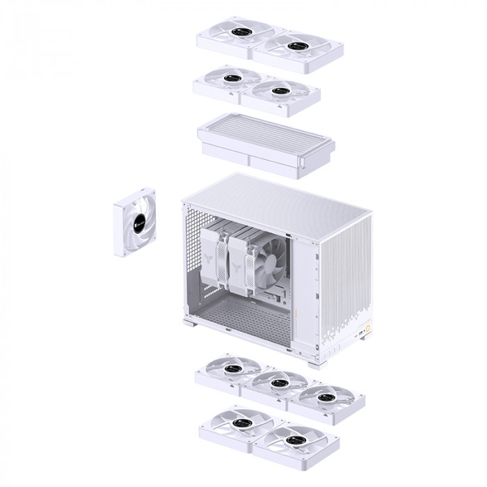 Case Jonsbo D32 White (ITX/M-ATX)