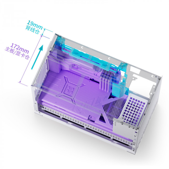 Case Jonsbo D32 PRO Black (ITX/M-ATX)