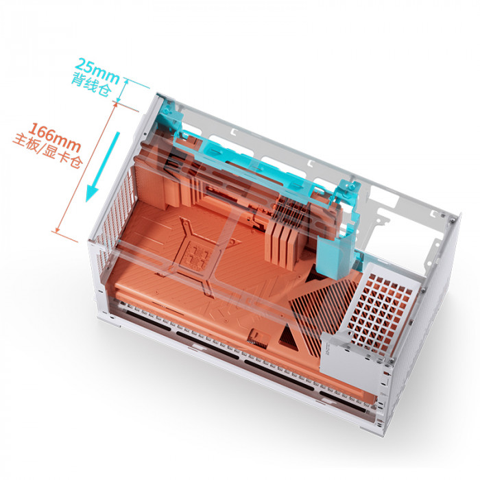 Case Jonsbo D32 PRO Black (ITX/M-ATX)