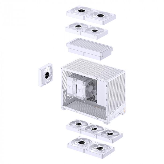 Case Jonsbo D32 PRO White (ITX/M-ATX)