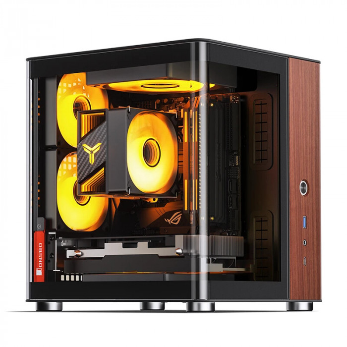 Case Jonsbo TK-0 Black (ITX)