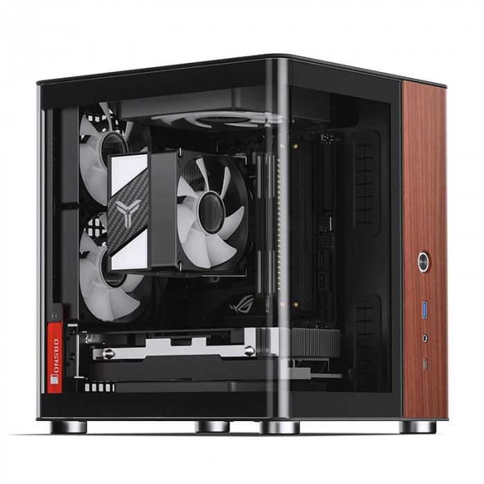 Case Jonsbo TK-0 Black (ITX)