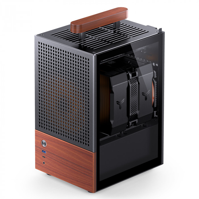 Case Jonsbo T6 Black (ITX)