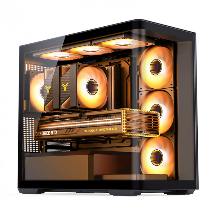 Case Jonsbo D300 Black (ITX/M-ATX)