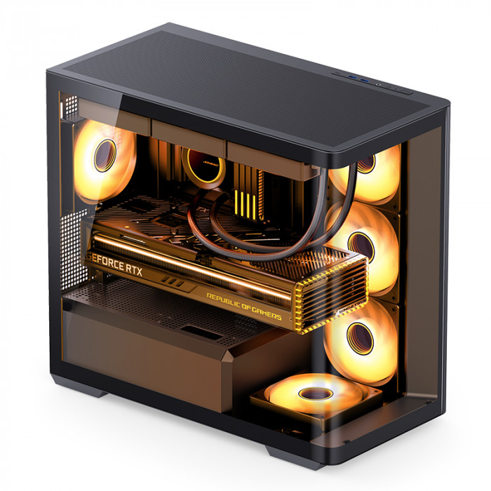 Case Jonsbo D300 Black (ITX/M-ATX)
