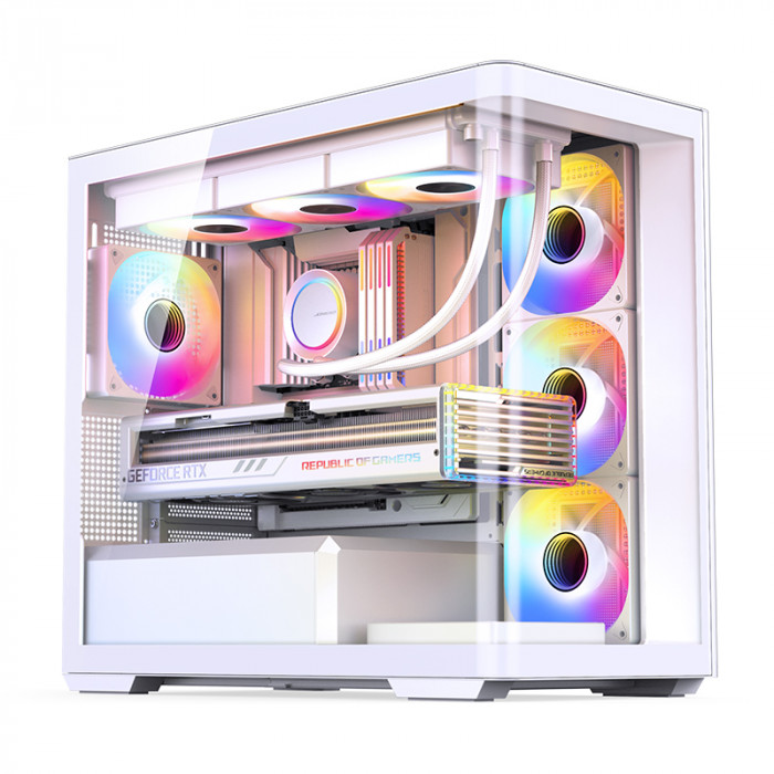 Case Jonsbo D300 White (ITX/M-ATX)