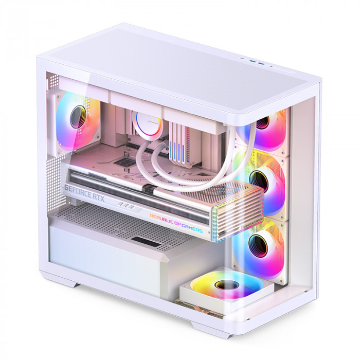 Case Jonsbo D300 White (ITX/M-ATX)