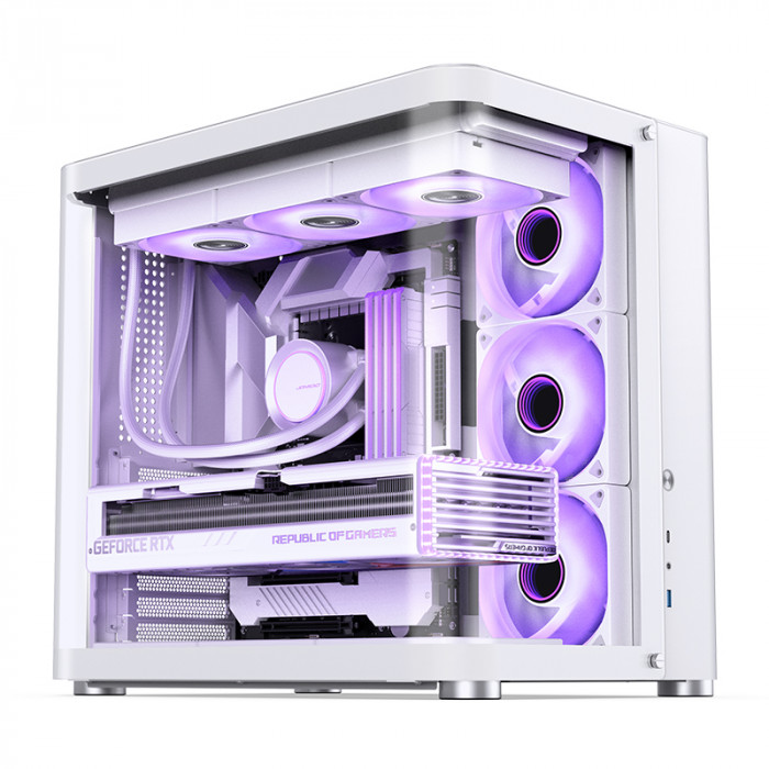 Case Jonsbo TK-2 White (ITX/M-ATX/ATX)