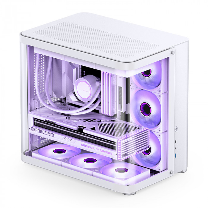 Case Jonsbo TK-2 White (ITX/M-ATX/ATX)