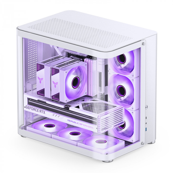 Case Jonsbo TK-2 White (ITX/M-ATX/ATX)
