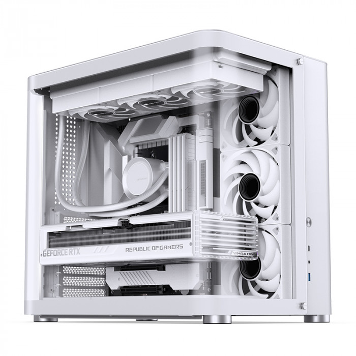 Case Jonsbo TK-2 White (ITX/M-ATX/ATX)