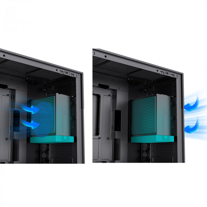 Case Jonsbo D31 STD SC Black (ITX/DTX/M-ATX)