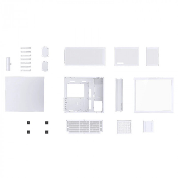 Case Jonsbo D41 MESH White (ATX/M-ATX)