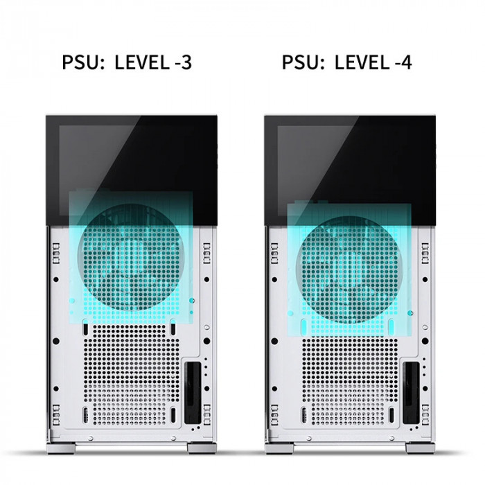 Case Jonsbo D41 STD SC White (ATX/M-ATX)