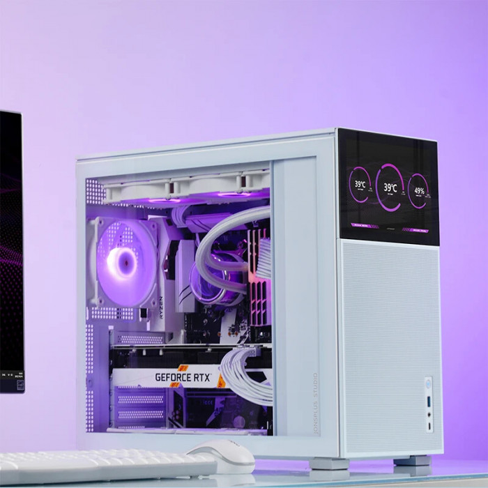 Case Jonsbo D41 MESH SC White (ATX/M-ATX)