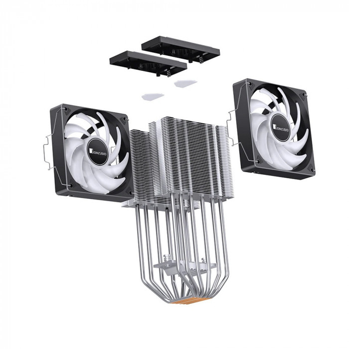 Tản nhiệt khí CPU JONSBO CR-3000E ARGB Black