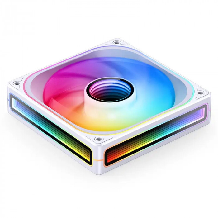 Fan Case Jonsbo ZB-120W White 120mm ARGB (Xuôi)
