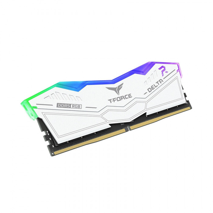 RAM TeamGroup T-Force Delta RGB White 32GB (2x16GB/ 6000MHz/ DDR5)