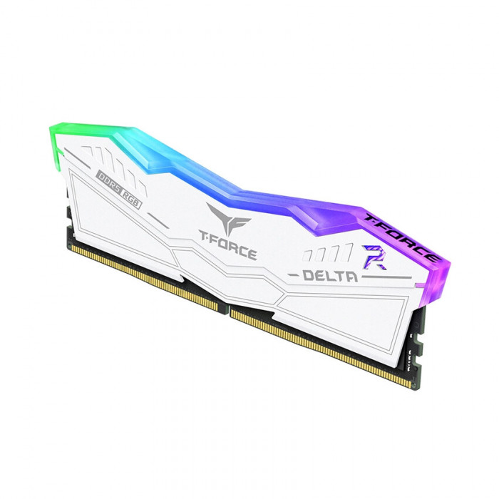 RAM TeamGroup T-Force Delta RGB White 32GB (2x16GB/ 6000MHz/ DDR5)