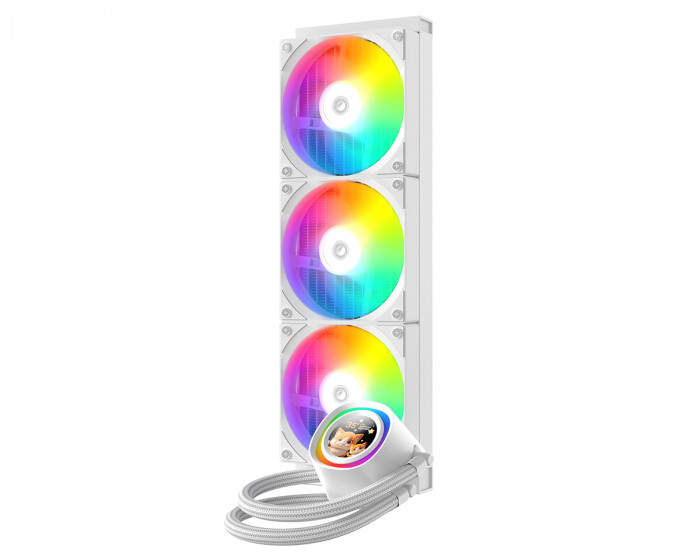 Tản nhiệt nước AIO ID-Cooling FX360 LCD ARGB White