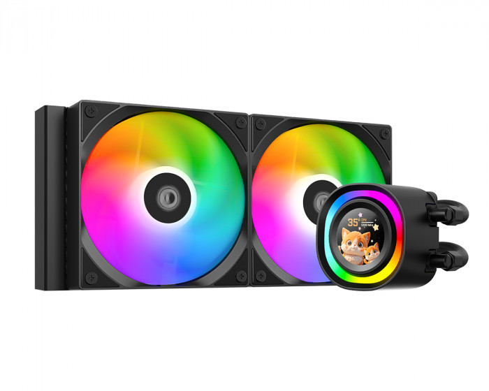 Tản nhiệt nước AIO ID-Cooling FX240 LCD ARGB Black