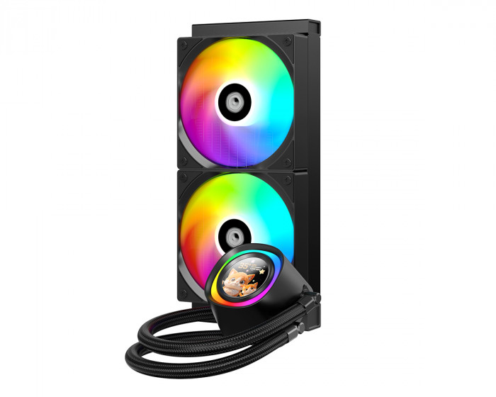 Tản nhiệt nước AIO ID-Cooling FX240 LCD ARGB Black