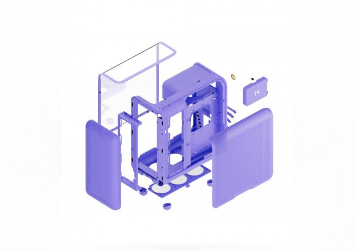 Case HYTE X50 - Taro Milk