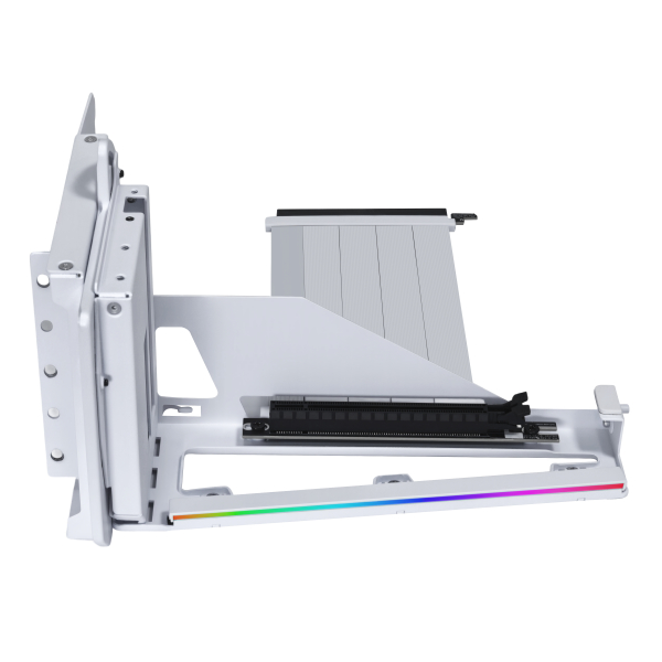 Bộ dựng VGA Lian Li Multi-Directional Vertical GPU Bracket - White 