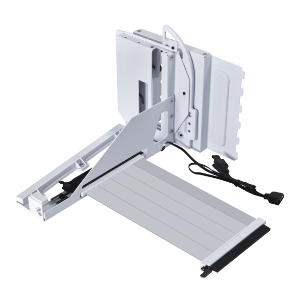 Bộ dựng VGA Lian Li Multi-Directional Vertical GPU Bracket - White 