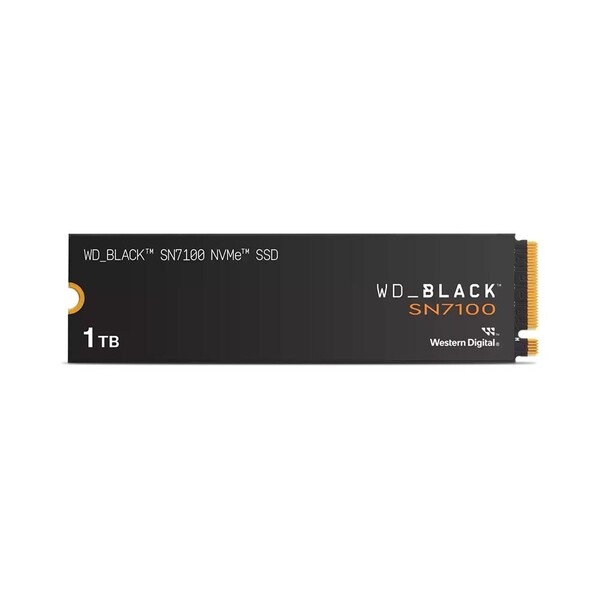 SSD WD Black SN7100 1TB (PCIe Gen4 x4 NVMe, 7250 MB/s)