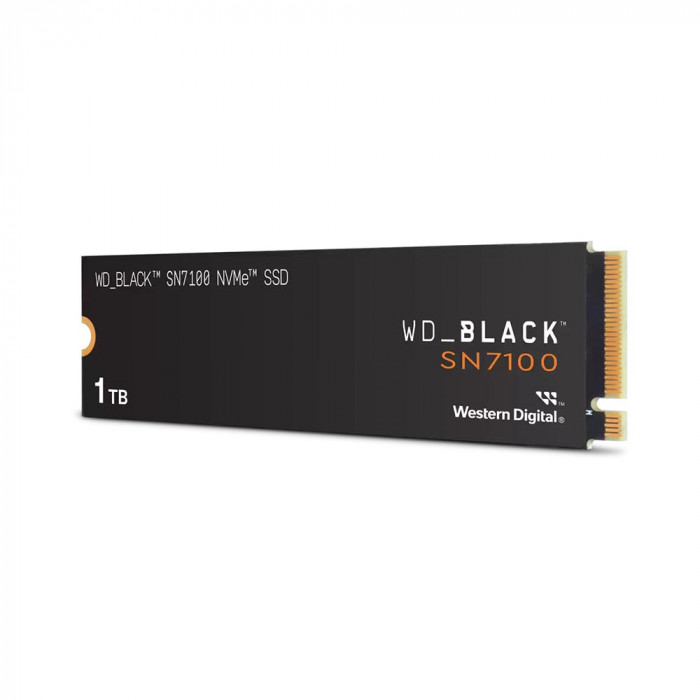 SSD WD Black SN7100 1TB (PCIe Gen4 x4 NVMe, 7250 MB/s)