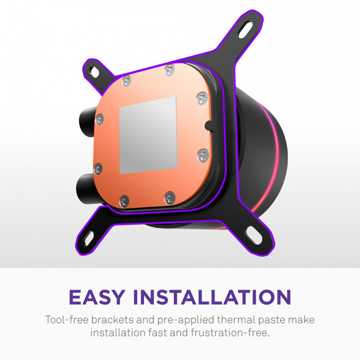 Tản nhiệt nước AIO NZXT Kraken Core 360 RGB