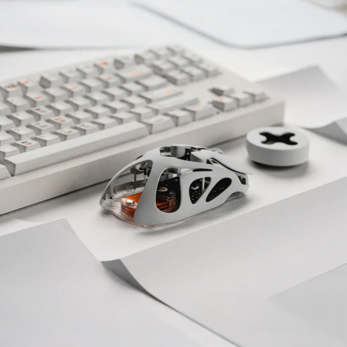 Chuột Angry Miao AM Infinity - Cloud White