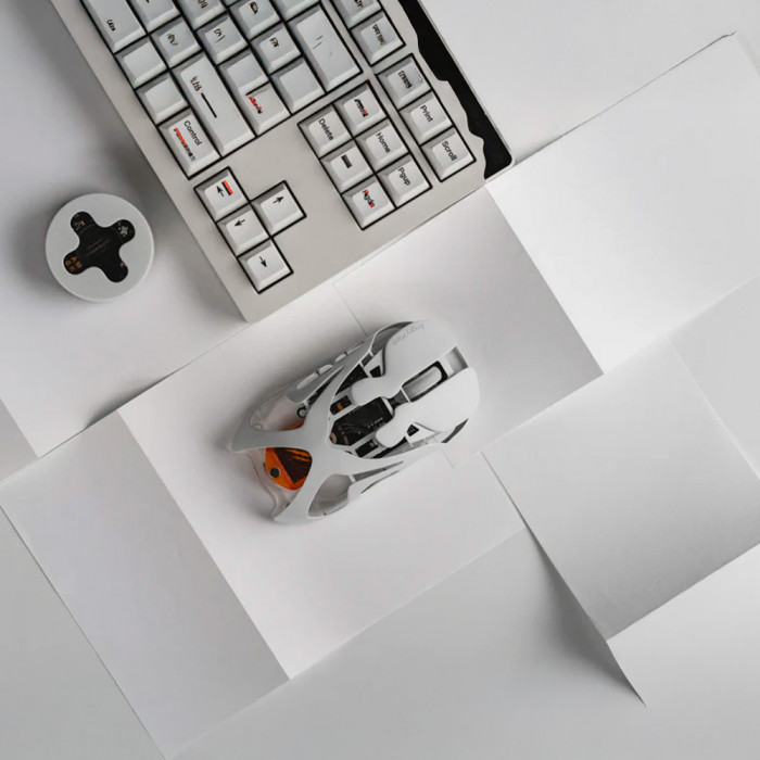 Chuột Angry Miao AM Infinity - Cloud White