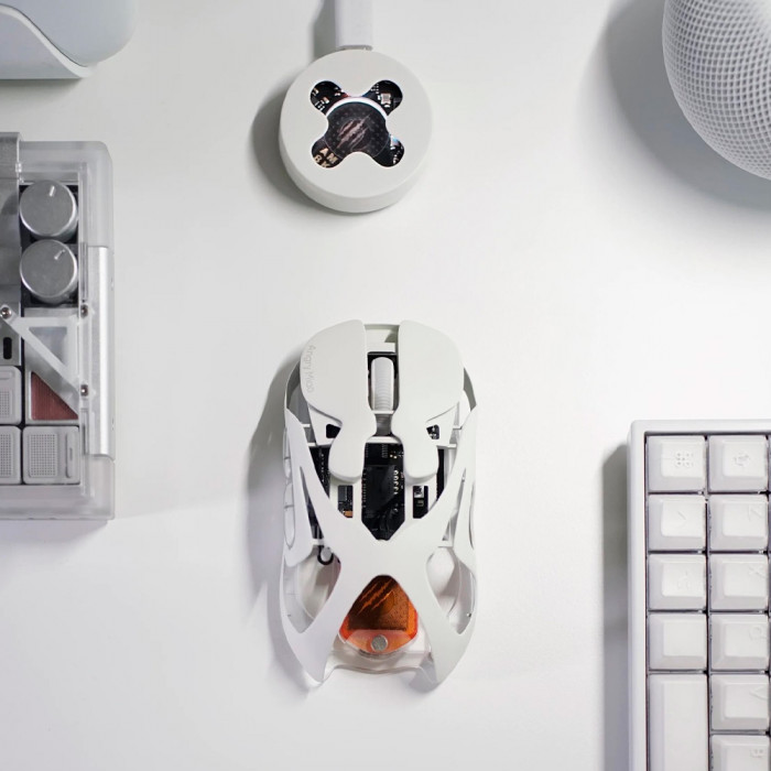 Chuột Angry Miao AM Infinity - Cloud White