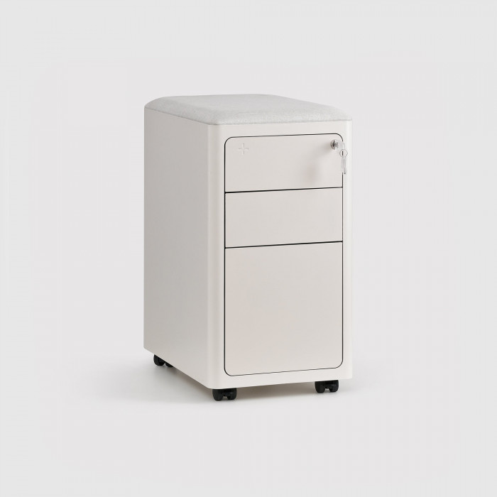 Tủ tài liệu thép di động HyperWork Ivy Pro - Màu Be