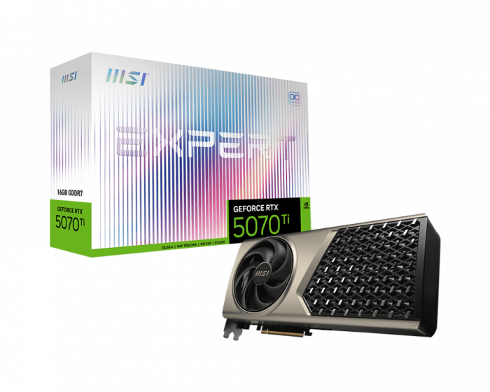 VGA MSI GeForce RTX™ 5070 Ti 16G EXPERT OC